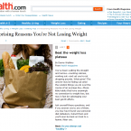 5 Surprising Reasons You’re Not Losing Weight1